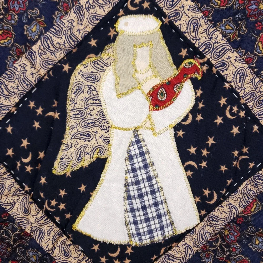 Handmade handcrafted quilted